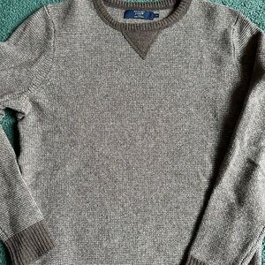 J Crew Men’s 100% Lambswool Sweater Size Medium